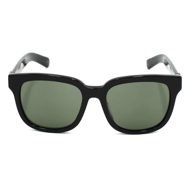 グッチ GUCCI サングラス アジアンフィット アイウェア UVカット スクエア GG1512SK-001 メンズ レディース ブラック+グレー 紫外線対策