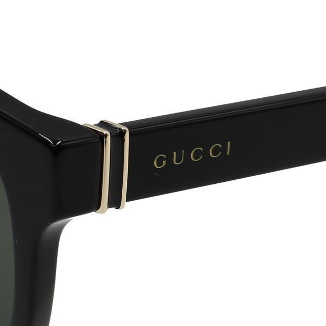 グッチ GUCCI サングラス アジアンフィット アイウェア UVカット スクエア GG1512SK-001 メンズ レディース ブラック+グレー 紫外線対策
