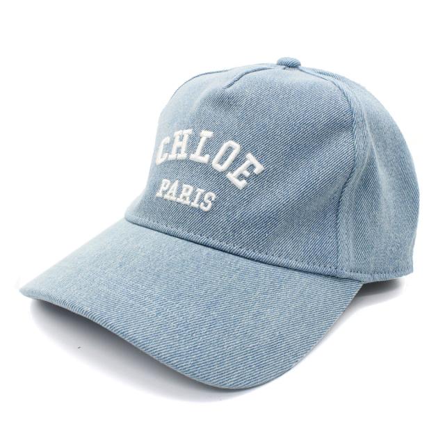 クロエ キッズ CHLOE KID’S 大人もOK キャップ べーズボールキャップ 帽子 C20869-Z10 メンズ レディース ウォッシュブルー 海外正規品
