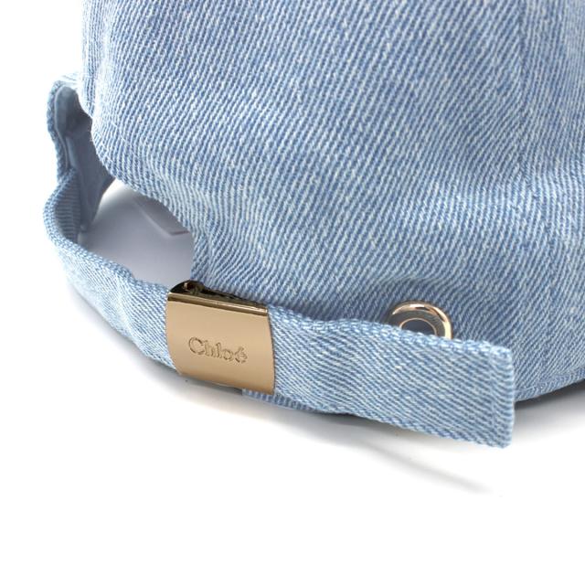 クロエ キッズ CHLOE KID’S 大人もOK キャップ べーズボールキャップ 帽子 C20869-Z10 メンズ レディース ウォッシュブルー 海外正規品