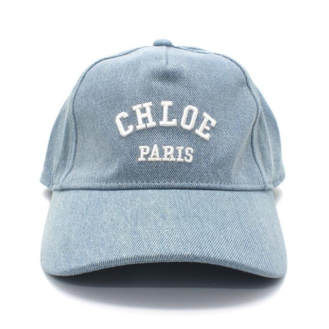 クロエ キッズ CHLOE KID’S 大人もOK キャップ べーズボールキャップ 帽子 C20869-Z10 メンズ レディース ウォッシュブルー 海外正規品