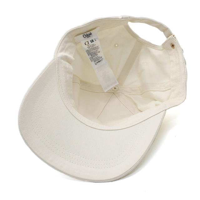 クロエ キッズ CHLOE KID’S 大人もOK キャップ べーズボールキャップ 帽子 C20871-105 メンズ レディース ホワイト 海外正規品 ブランド