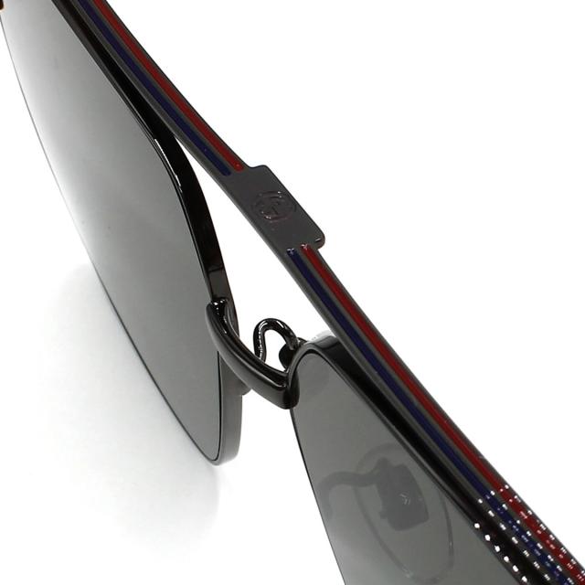 グッチ GUCCI サングラス アイウェア ノーズパット GG1099SA-001 ティアドロップ型 スクエア型 メンズ ルテニウム+グレー 紫外線対策 サ_3