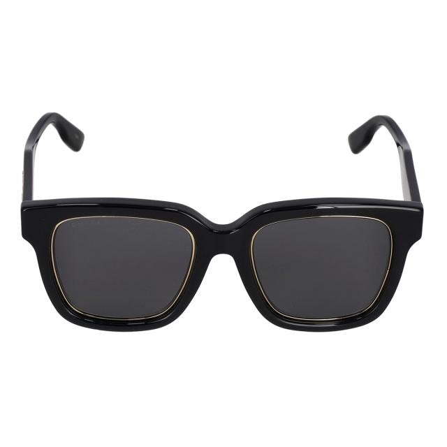 グッチ GUCCI サングラス アイウェア UVカット GG1136SA-001 スクエア型 レディース ブラック+グレー 紫外線対策 サングラス ブランド 人_1