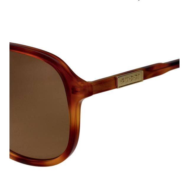 グッチ GUCCI サングラス アイウェア UVカット GG1156S-003 アビエーター型 メンズ ハバナ+ブラウン 紫外線対策 サングラス ブランド 人_2