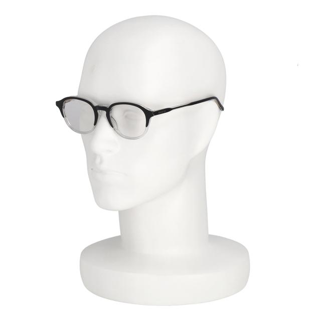 グッチ GUCCI サングラス アイウェア UVカット ラウンド オーバル Blue Light GG1212S-001 メンズ ブラック+クリア 紫外線対策 サングラ_7