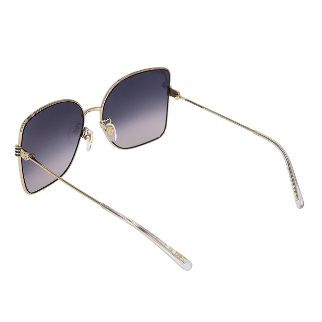 グッチ GUCCI サングラス アイウェア UVカット GG1282SA-002 スクエア型 レディース シルバー+パープル 紫外線対策 サングラス ブランド_4