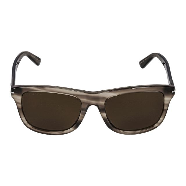 グッチ GUCCI サングラス アイウェア UVカット GG1444S-003 ウェリントン型 メンズ ブラウン 紫外線対策 サングラス ブランド 人気 プレ_1