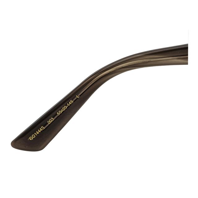 グッチ GUCCI サングラス アイウェア UVカット GG1444S-003 ウェリントン型 メンズ ブラウン 紫外線対策 サングラス ブランド 人気 プレ_3