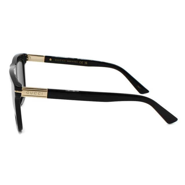 グッチ GUCCI サングラス グローバルフィット GG1502S-001 ウェリントン型 メンズ ブラック+グレー 紫外線対策 サングラス ブランド 人気_2