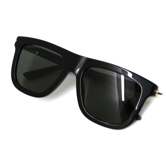 グッチ GUCCI サングラス グローバルフィット GG1502S-001 ウェリントン型 メンズ ブラック+グレー 紫外線対策 サングラス ブランド 人気_7