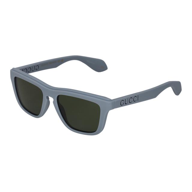 グッチ GUCCI サングラス アイウェア UVカット スクエア GG1571S-003 メンズ ダスティライトブルー+グリーン 紫外線対策 サングラス ブラ
