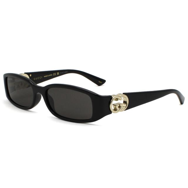 グッチ GUCCI サングラス グローバルフィット アイウェア UVカット レクタンギュラー GG1661S-001 メンズ レディース 国内正規品 紫外線