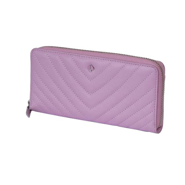 ケイトスペード kate spade NEW YORK 財布 長財布 ラウンドファスナー財布 PWRU7121 519 ピンク系 長財布 ブランド 使いやすい おしゃれ プレゼント ケイトスペード 人気 長財布 ブランド ロゴ ラウンドファスナー_1