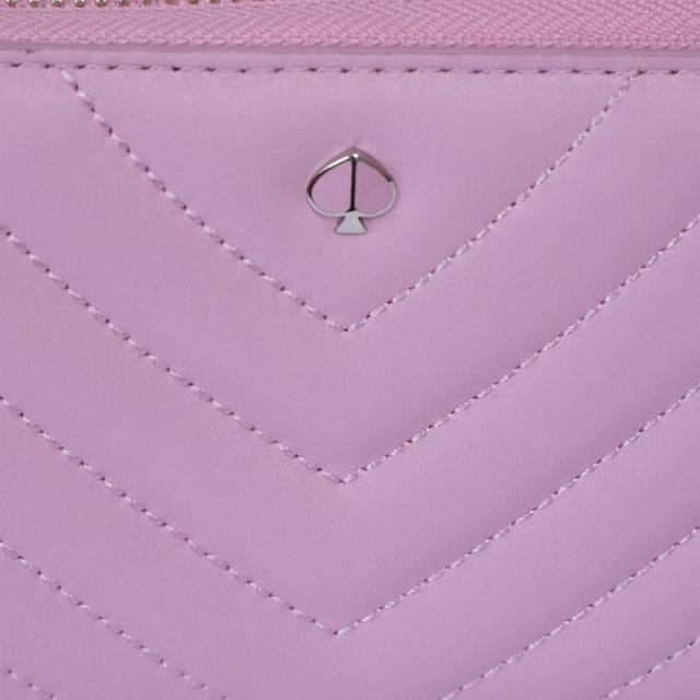 ケイトスペード kate spade NEW YORK 財布 長財布 ラウンドファスナー財布 PWRU7121 519 ピンク系 長財布 ブランド 使いやすい おしゃれ プレゼント ケイトスペード 人気 長財布 ブランド ロゴ ラウンドファスナー_4