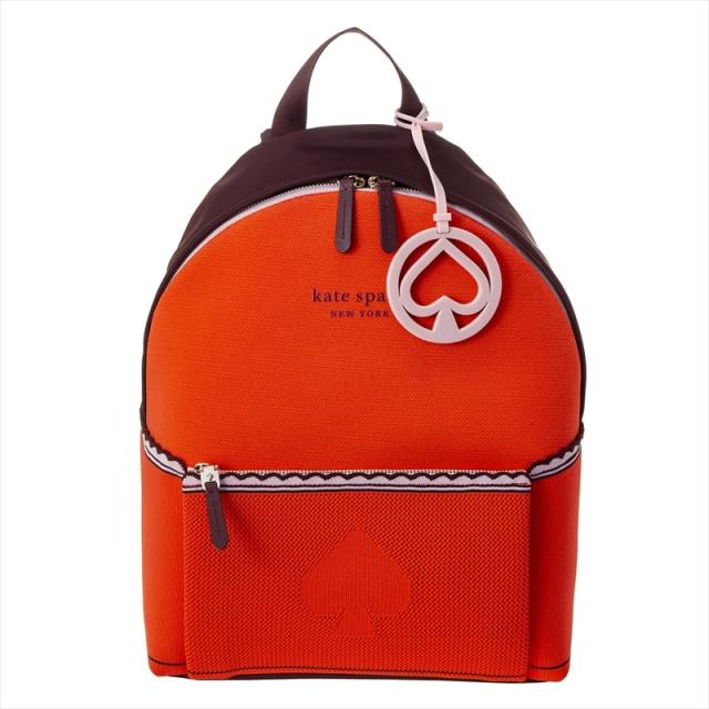 ケイトスペード kate spade NEW YORK バッグ バックパック リュックサック PXRUB106 620 レッドオレンジ系 リュック サック ブランド スペード プレゼント ケイトスペード 人気 ブランド バッグ ロゴ リュックサック 女性