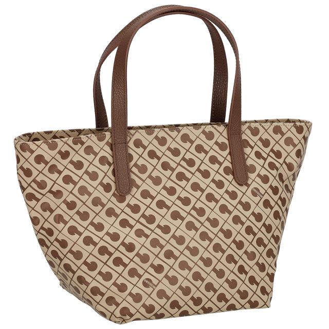 ゲラルディーニ GHERARDINI バッグ ハンドバッグ トートバッグ 手提げ GHB0106 レディース TABACCO+BURRO ベージュ+ブラウン ハンドバッ