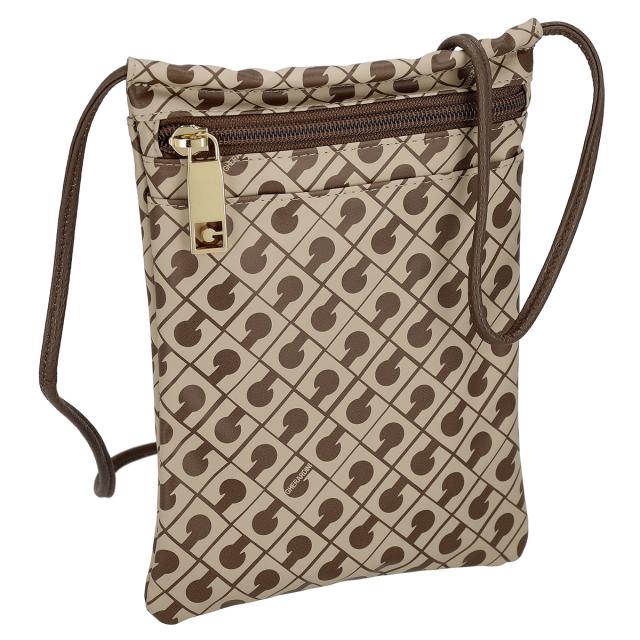 ゲラルディーニ GHERARDINI バッグ ショルダーバッグ 斜め掛けバッグ GHB0118 TABACCO BURRO ソフティ トラベルスモールバッグ 斜め掛け