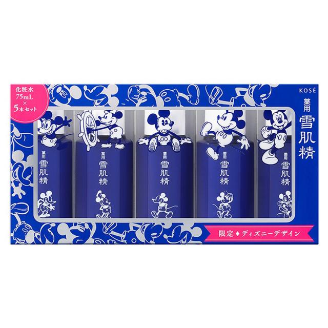 コーセー Kose 薬用 雪肌精 セット M5 化粧水 75ml 5本セット 限定 ディズニーデザイン 美白 スキンケア ローション 医薬部外品の通販はau Pay マーケット ホワイト リリス