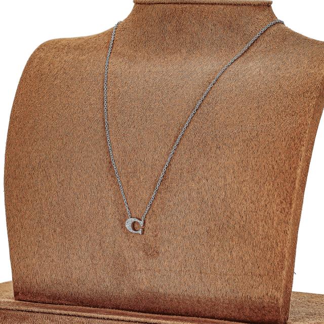 コーチ COACH ネックレス アクセサリー シルバー Cロゴ レディース ギフト プレゼント 誕生日 クリスマス 91433 SLV コーチ ネックレス アクセサリー 誕生日 バースデー クリスマス ホワイトデー 記念日_2