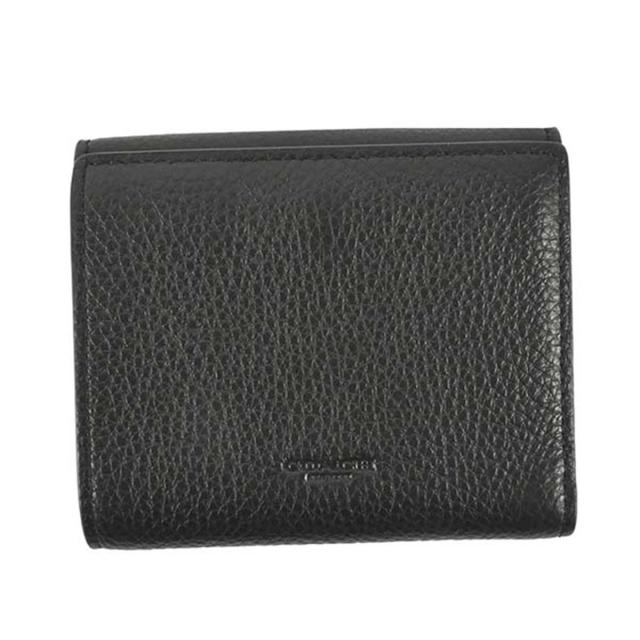 コーチファクトリー COACH FACTORY 二つ折り財布 7250 IMAA8 BK/BR ブラウン ブラック 新品 コーチ 折りたたみ ミニウォレット クリスマス 誕生日 コンパクト 財布 コーチ ロゴ 二つ折り ミニ_1