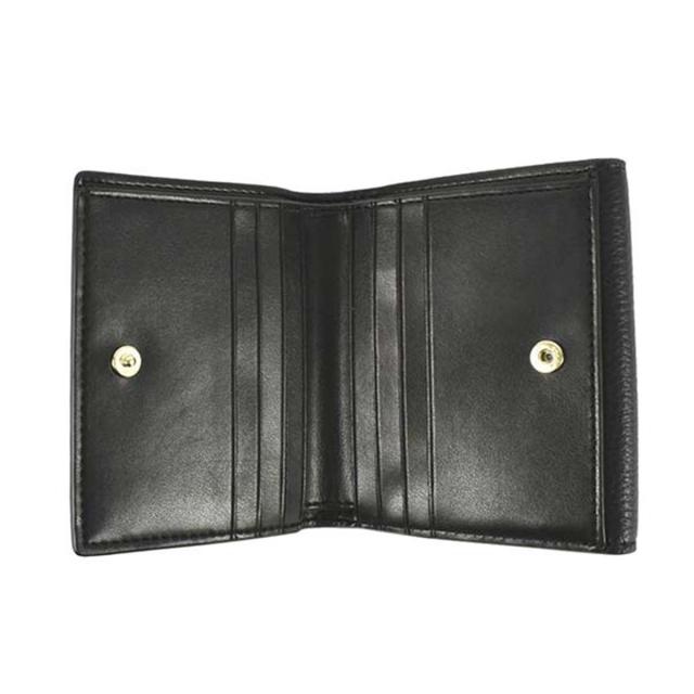 コーチファクトリー COACH FACTORY 二つ折り財布 7250 IMAA8 BK/BR ブラウン ブラック 新品 コーチ 折りたたみ ミニウォレット クリスマス 誕生日 コンパクト 財布 コーチ ロゴ 二つ折り ミニ_3