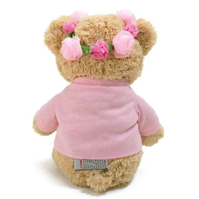 ガンド 花冠 Tシャツテディベア ぬいぐるみ ピンク くま 誕生日 出産祝い クリスマス ギフト ガンド ぬいぐるみ Gund ベビー キの通販はau Pay マーケット ホワイト リリス