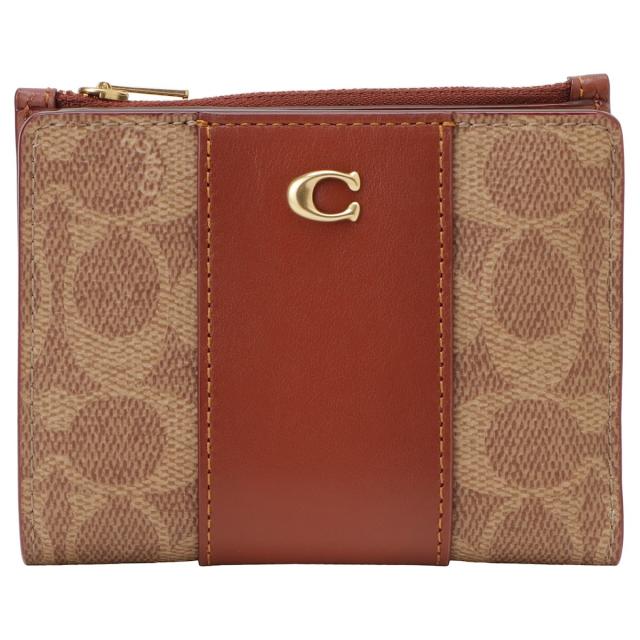 コーチ COACH シグネチャー キャンバス 財布 二つ折り財布 折りたたみ財布 小銭入れ付き C8526 B4NQ4 bwco01059l レディース 財布 使いや