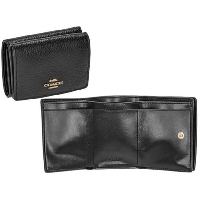 コーチファクトリー COACH FACTORY 三つ折り財布 88666 IMBLK コーチファクトリー COACH FACTORY 三つ折り財布 88666 IMBLK