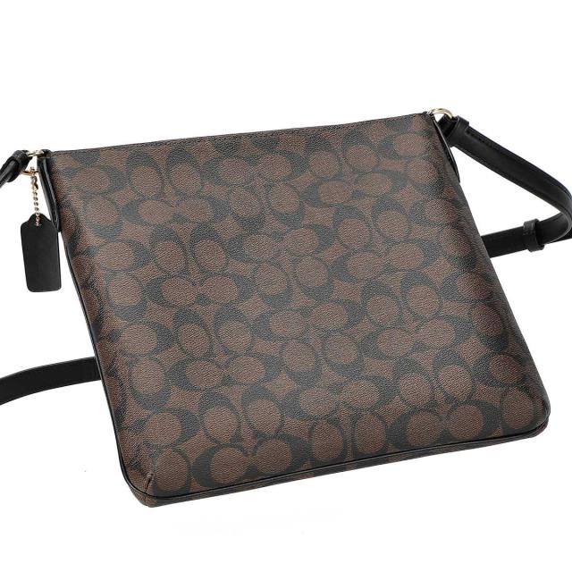 コーチファクトリー COACH FACTORY ショルダーバッグ C1554 IMAA8 斜めがけバッグ ブラック＋ブラウン系 ブランド バッグ 斜めがけ レディース プレゼント コーチ アウトレット コーチ バッグ 女性 プレゼント 女性_1
