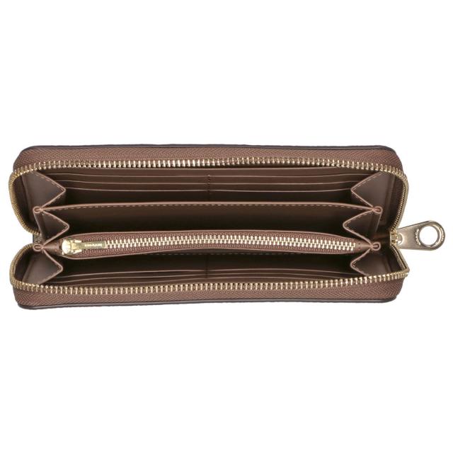 コーチファクトリー COACH FACTORY 長財布 C4452 IME74 ストラップ付 ラウンドファスナー長財布 ブラウン系 財布 ラウンドファスナー 大容量 ブランド プレゼント コーチ アウトレット コーチ 財布 プレゼント 女性_3