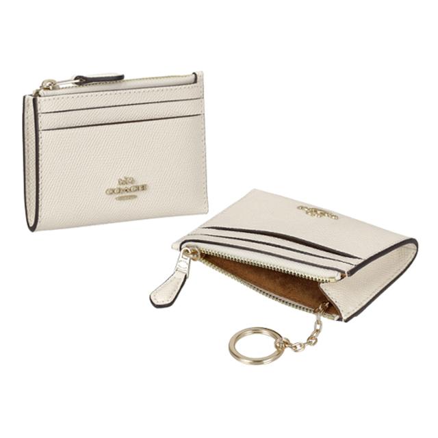 コーチファクトリー COACH FACTORY コインケース 小銭入れ キーリング付き マルチケース 88250 IMCHK レディース チョークホワイト 財布_1