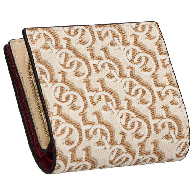 コーチファクトリー COACH FACTORY 財布 二つ折り財布 折りたたみ財布 小銭入れ付き CF522 IMCHK メンズ ホワイト 財布 使いやすい ブラ_2