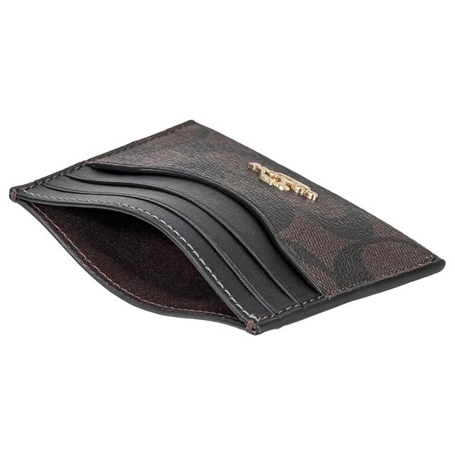 コーチ ファクトリー COACH FACTORY アウトレット カードケース パスケース 定期入れ 薄型 CH415 IMAA8 シグネチャー IDケース カードケ コーチ ファクトリー COACH FACTORY アウトレット カードケース パス