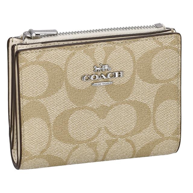 コーチファクトリー アウトレット COACH FACTORY 財布 二つ折り財布 折りたたみ財布 小銭入れ付き CM852 SIGHA レディース 財布 使いやす