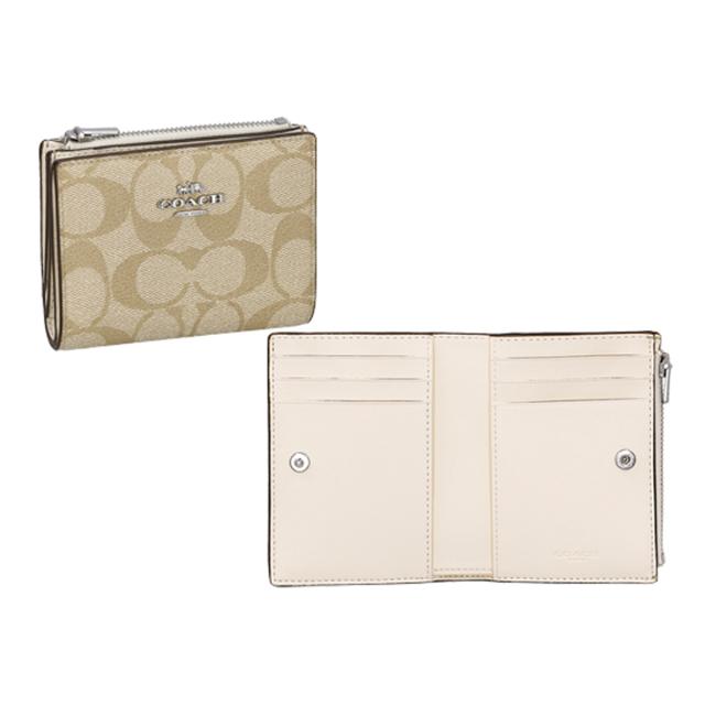 コーチファクトリー アウトレット COACH FACTORY 財布 二つ折り財布 折りたたみ財布 小銭入れ付き CM852 SIGHA レディース 財布 使いやす_1