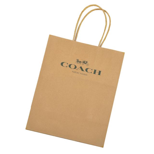 コーチ COACH ショップ袋 紙袋 手提げ ブランド ショッパー クラフト