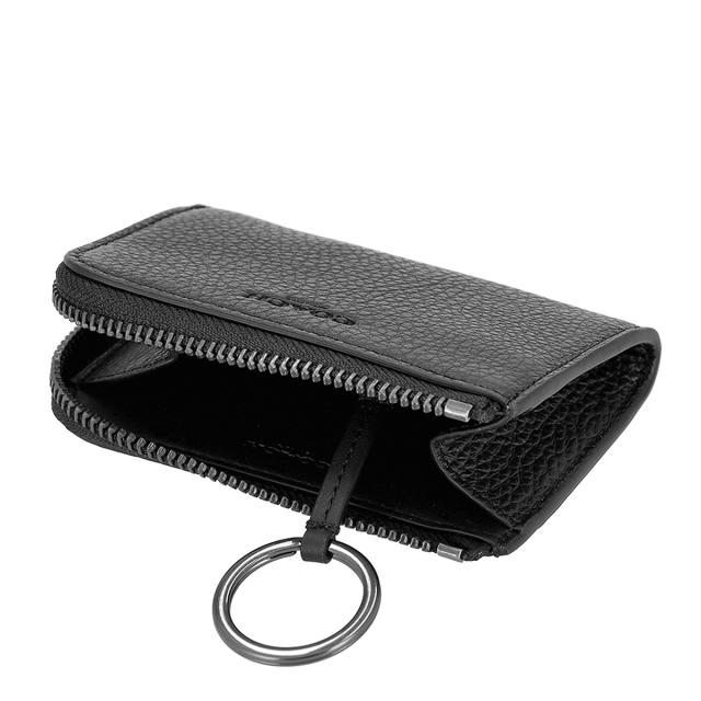 コーチ ファクトリー アウトレット COACH FACTORY 財布 コインケース 小銭入れ キーリング付き CW358 QB/BK メンズ ブラック 財布 小銭入_5