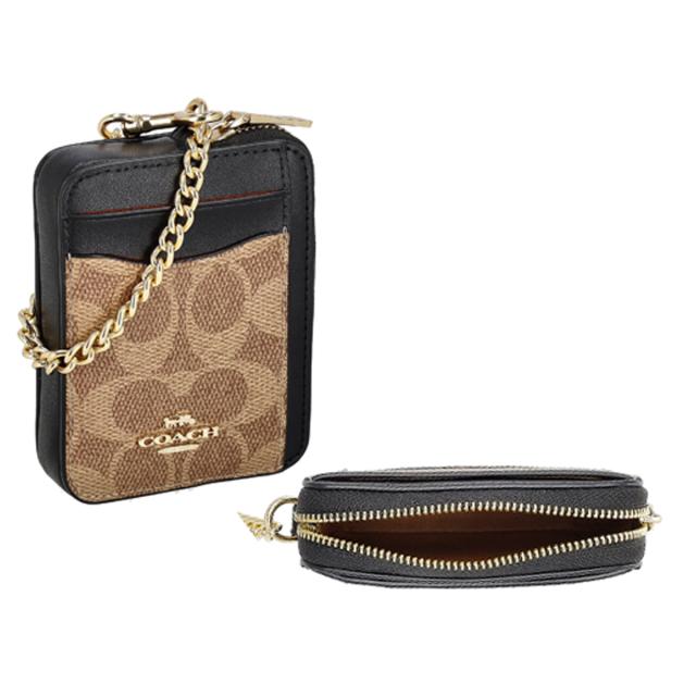 コーチ ファクトリー アウトレット COACH FACTORY 財布 コインケース 小銭入れ フラグメントケース CW883 IMQRX ジップ カード ケース 財_1