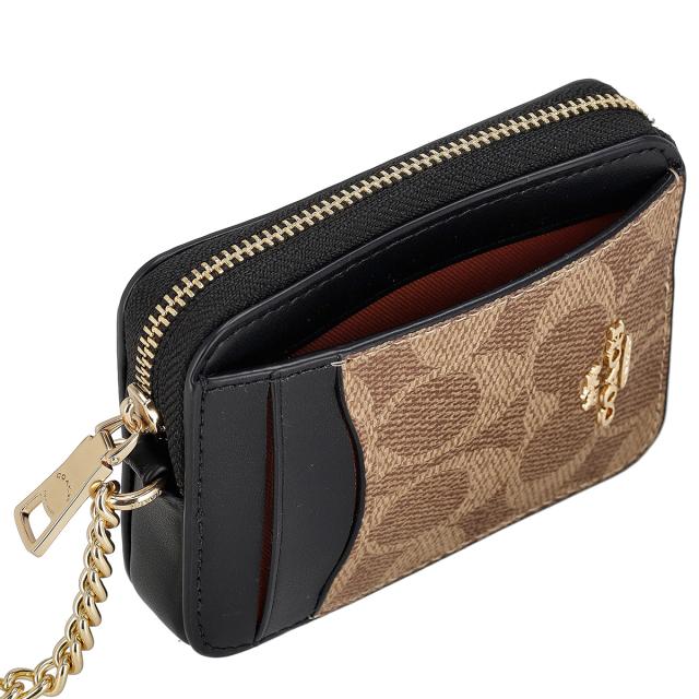 コーチ ファクトリー アウトレット COACH FACTORY 財布 コインケース 小銭入れ フラグメントケース CW883 IMQRX ジップ カード ケース 財_5