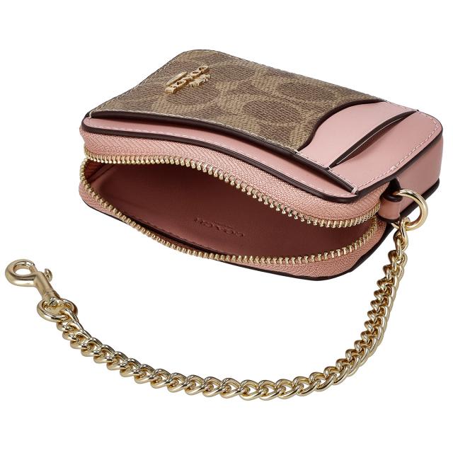 コーチ ファクトリー アウトレット COACH FACTORY 財布 コインケース 小銭入れ フラグメントケース CW883 IMXB0 ジップ カード ケース 財_8