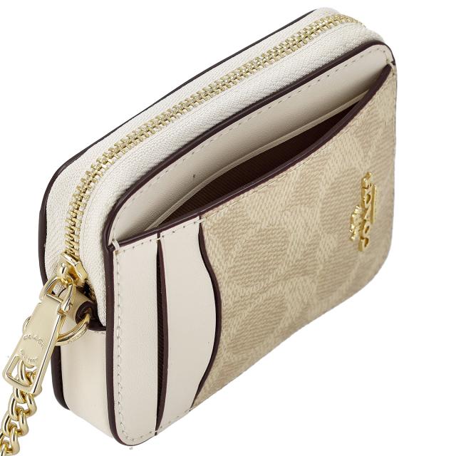 コーチ ファクトリー アウトレット COACH FACTORY 財布 コインケース 小銭入れ フラグメントケース CW883 IMXDM ジップ カード ケース 財_5