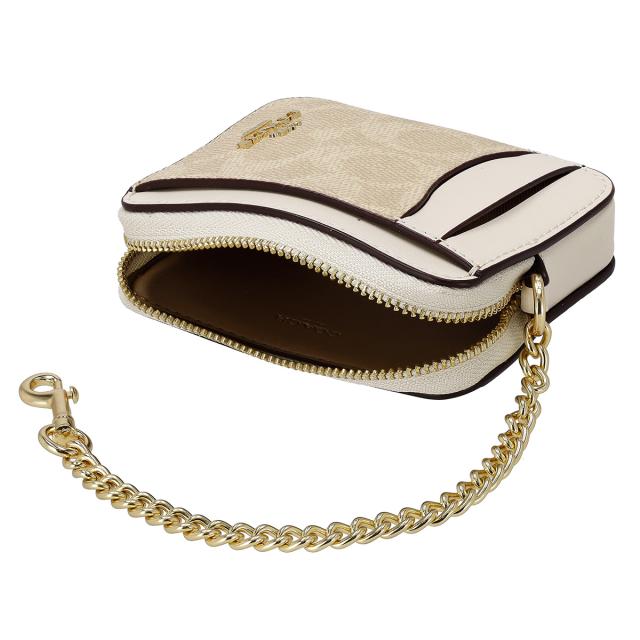 コーチ ファクトリー アウトレット COACH FACTORY 財布 コインケース 小銭入れ フラグメントケース CW883 IMXDM ジップ カード ケース 財_8