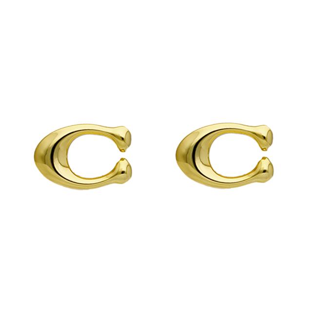 コーチ COACH アクセサリー ジュエリー ピアス スタッド 369816 GD710 E レディース ゴールド ピアス アクセサリー ブランド 人気 おしゃ