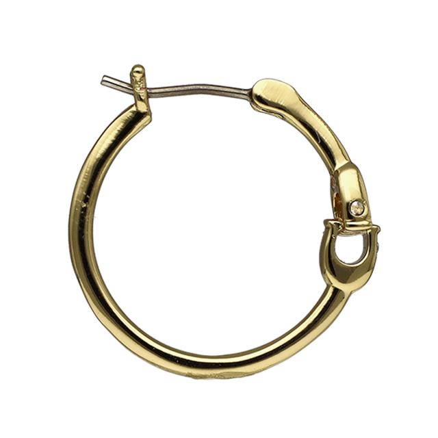 コーチ COACH アクセサリー ジュエリー ピアス フープ 408160 GD710 E レディース ゴールド ピアス アクセサリー ブランド 人気 おしゃれ_4