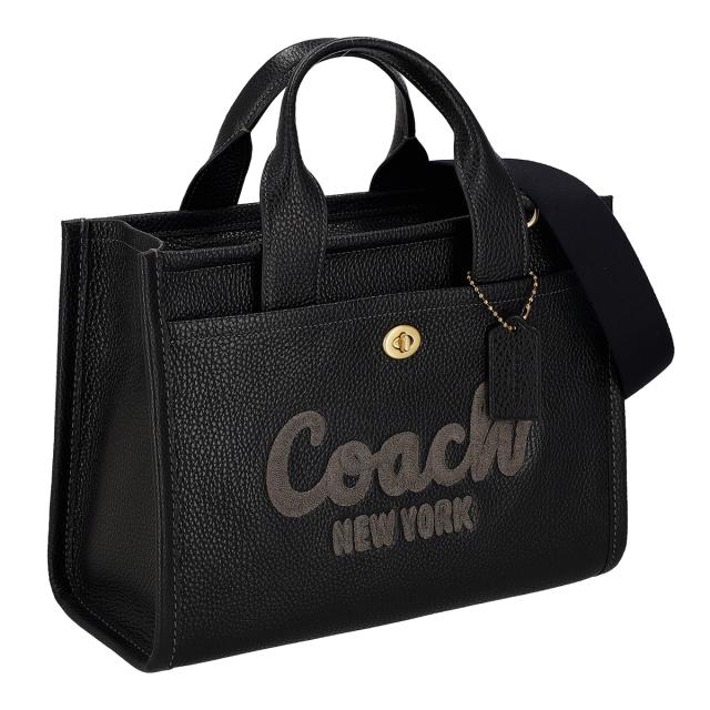 コーチ COACH バッグ 2way ハンドバッグ トートバッグ 手提げ ショルダーバッグ 斜め掛けバッグ CAM75 B4 BK カーゴ レディース ブラック