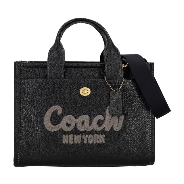 コーチ COACH バッグ 2way ハンドバッグ トートバッグ 手提げ ショルダーバッグ 斜め掛けバッグ CAM75 B4 BK カーゴ レディース ブラック_1