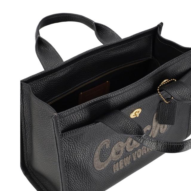 コーチ COACH バッグ 2way ハンドバッグ トートバッグ 手提げ ショルダーバッグ 斜め掛けバッグ CAM75 B4 BK カーゴ レディース ブラック_4