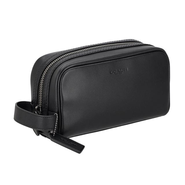 コーチ ファクトリー アウトレット COACH FACTORY バッグ クラッチバッグ セカンドバッグ CAT30 QB BK スモール トラベル キット メンズ