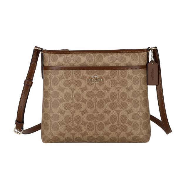 コーチファクトリー COACH FACTORY コーチアウトレット バッグ ショルダーバッグ 斜め掛けバッグ CCQ21 IMXHE レディース ブラウン 斜め_1